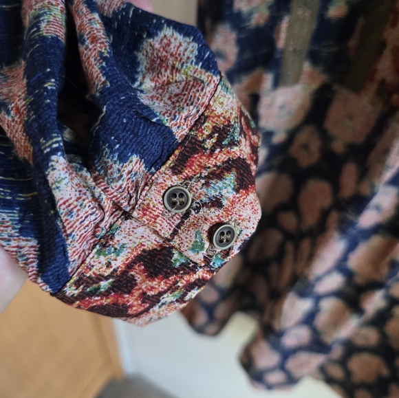 Anthropologie Tiny Floral Patterned Long Sleeve Dress Small NWOT - Picture 3 of 10